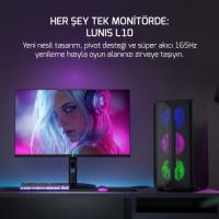 GAMEPOWER 24" LUNIS L10 FLAT  165Hz 1Ms IPS FHD Pivot Gaming Monitör (Sıfır Ölü Piksel Garantili)